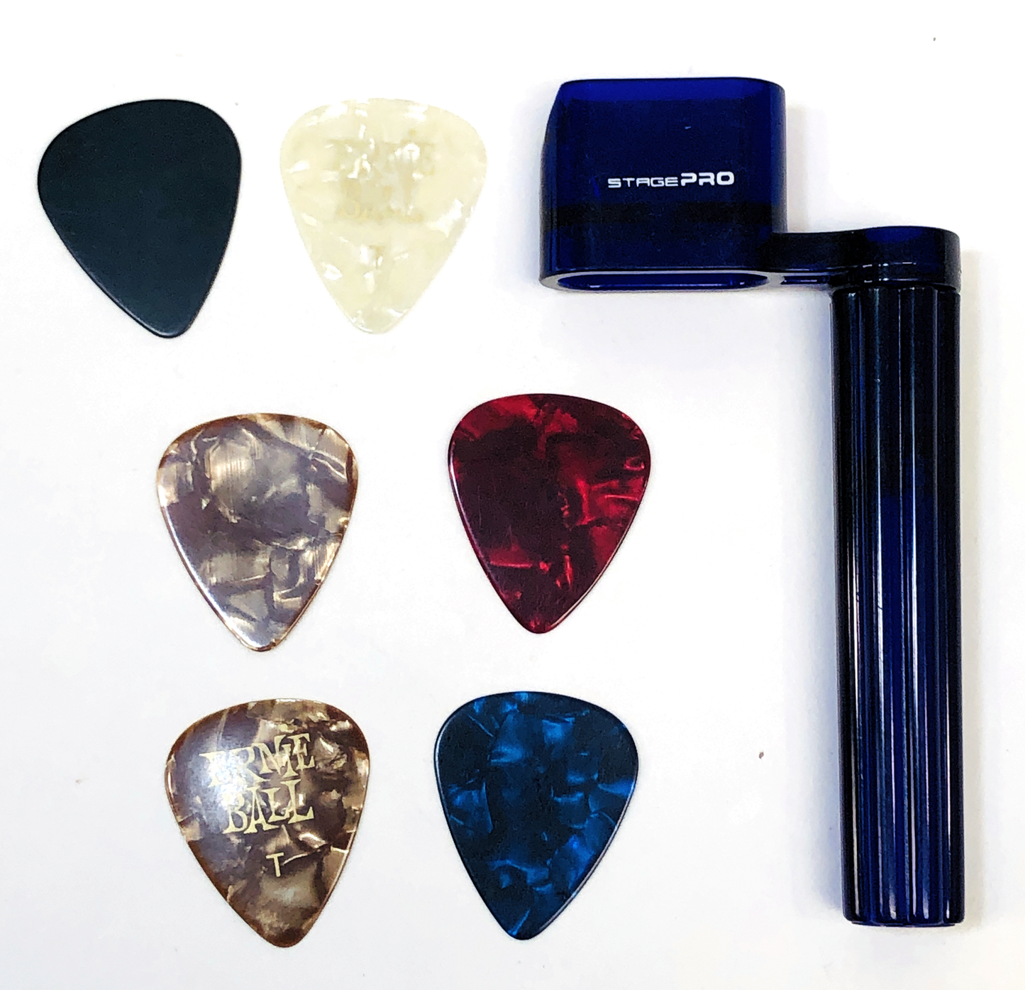 Guitar Candy Pack 05 - Dunlop String Winder + 6 Guitar Picks