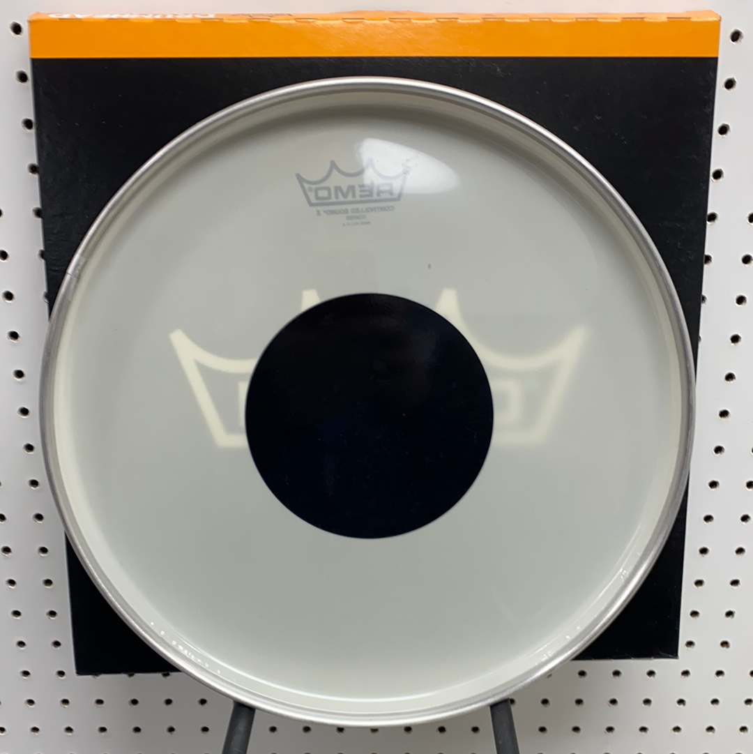 14" Remo Controlled Sound X Coated Drumhead - Bottom Black Dot CX011410