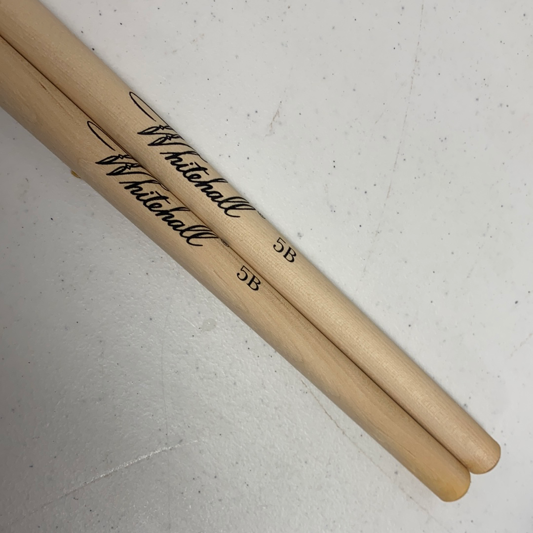 Whitehall 5BW Wood Tip Drum Sticks