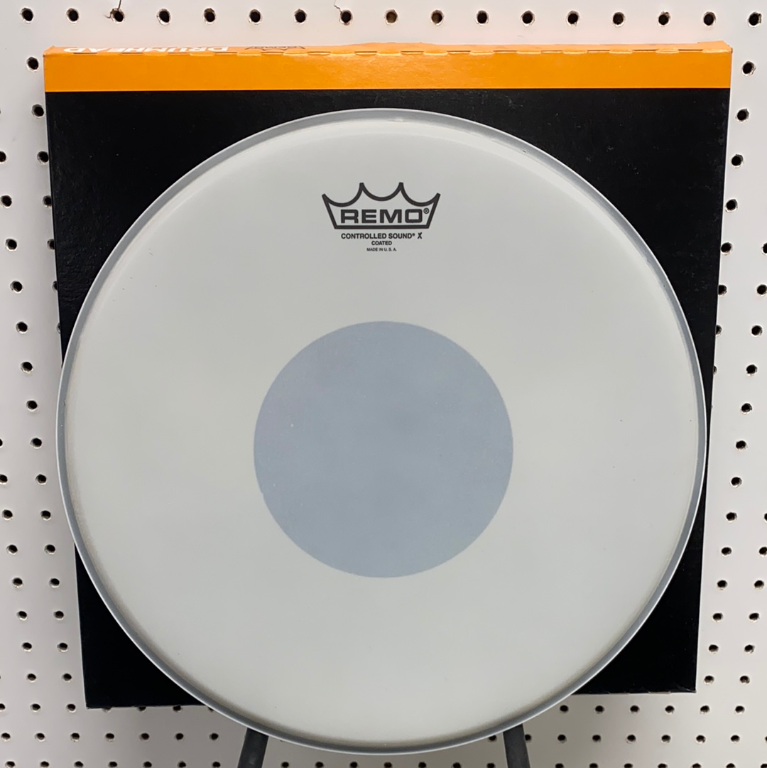 14" Remo Controlled Sound X Coated Drumhead - Bottom Black Dot CX011410