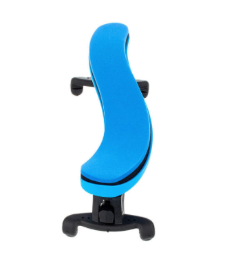 Artino - Ergo "One Size Fits All" Shoulder Rest for Viola or Violin - Blue