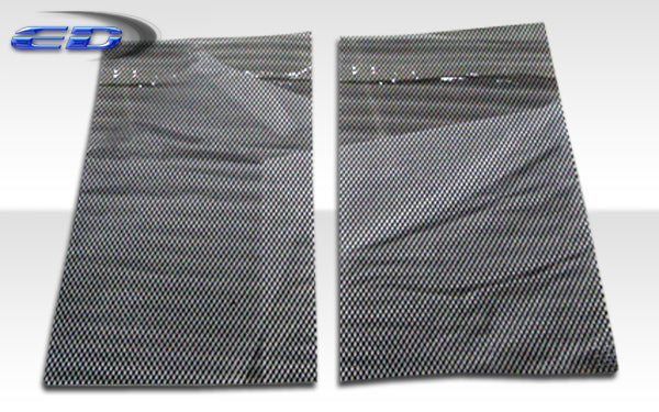 Diamond Cut Mesh Grille (black) - 2 Piece