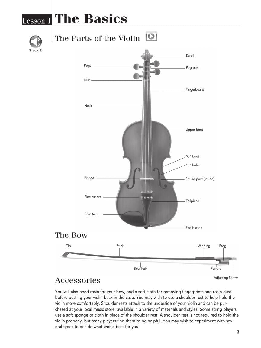 Play Violin Today! - A Complete Guide to the Basics.