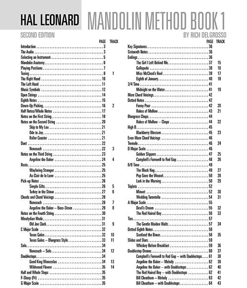 Hal Leonard - Mandolin Method Book 1