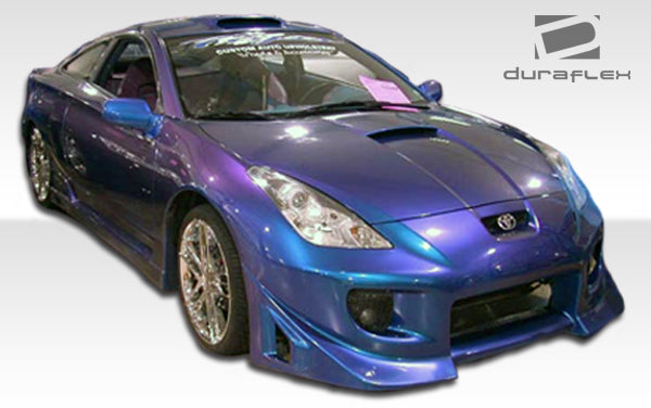 2000-2005 Toyota Celica Duraflex Blits Body Kit - 4 Piece - Includes Blits Front Bumper Cover (100175) Blits Rear Bumper Cover (100176) Blits Side Skirts Rocker Panels (100174)