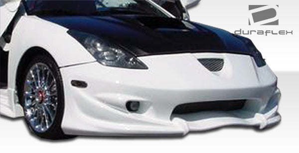 2000-2005 Toyota Celica Duraflex Vader Body Kit - 4 Piece - Includes Vader Front Bumper Cover (100198) Vader Rear Bumper Cover (100199) Vader Side Skirts Rocker Panels (100203)