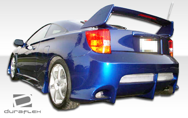 2000-2005 Toyota Celica Duraflex Vader SE Body Kit - 4 Piece - Includes Vader SE Front Bumper Cover (100200) Vader SE Rear Bumper Cover (100201) Vader SE Side Skirts Rocker Panels (100202)