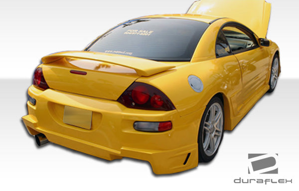 2000-2005 Mitsubishi Eclipse Duraflex Blits Body Kit - 4 Piece - Includes Blits Front Bumper Cover (100118) Blits Rear Bumper Cover (100119) Blits Side Skirts Rocker Panels (100120)