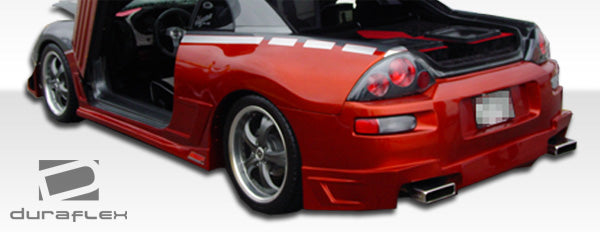 2000-2005 Mitsubishi Eclipse Duraflex Blits Body Kit - 4 Piece - Includes Blits Front Bumper Cover (100118) Blits Rear Bumper Cover (100119) Blits Side Skirts Rocker Panels (100120)
