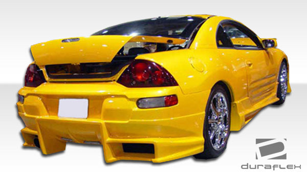 2000-2005 Mitsubishi Eclipse Duraflex Bomber Body Kit - 4 Piece - Includes Bomber Front Bumper Cover (100115) Bomber Rear Bumper Cover (100116) Bomber Side Skirts Rocker Panels (100117)