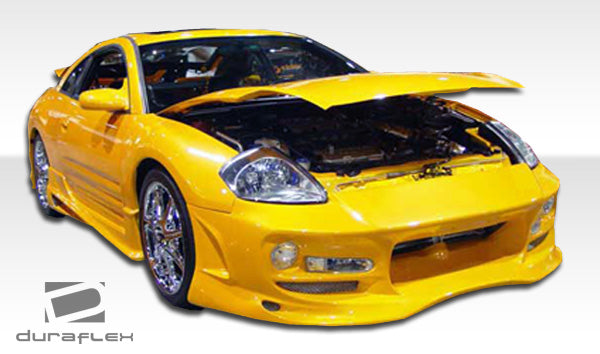 2000-2005 Mitsubishi Eclipse Duraflex Bomber Body Kit - 4 Piece - Includes Bomber Front Bumper Cover (100115) Bomber Rear Bumper Cover (100116) Bomber Side Skirts Rocker Panels (100117)