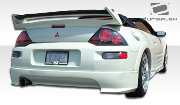 2003-2005 Mitsubishi Eclipse Duraflex Shine Flared Body Kit - 4 Piece - Includes Shine Flared Front Lip Under Spoiler Air Dam (100482) Shine Flared Rear Lip Under Spoiler Air Dam (100125) Shine Flared Side Skirts Rocker Panels (100126)