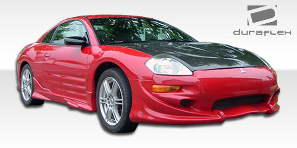 2000-2005 Mitsubishi Eclipse Duraflex Xplosion Body Kit - 4 Piece - Includes Xplosion Front Bumper Cover (100129) Xplosion Side Skirts Rocker Panels (105575) Xplosion Rear Bumper Cover (105576)