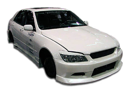 2000-2005 Lexus IS Series IS300 Duraflex 4DR C-1 Body Kit - 4 Piece - Includes C-1 Front Bumper Cover (100104) C-1 Rear Bumper Cover (100105) C-1 Side Skirts Rocker Panels (100106)
