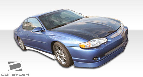 2000-2005 Chevrolet Monte Carlo Duraflex F-1 Body Kit - 4 Piece - Includes F-1 Front Bumper Cover (100011) F-1 Rear Bumper Cover (100012) F-1 Side Skirts Rocker Panels (100013)