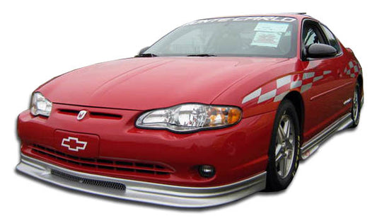 2000-2005 Chevrolet Monte Carlo Duraflex Racer Body Kit - 4 Piece - Includes Racer Front Lip Under Spoiler Air Dam (104371) Racer Rear Lip Under Spoiler Air Dam (104373) Racer Side Skirts Rocker Panels (104372)