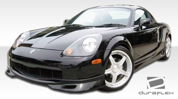 2000-2002 Toyota MRS MR2 Spyder Duraflex TD3000 Body Kit - 4 Piece - Includes TD3000 Front Lip Under Spoiler Air Dam (100206) TD3000 Rear Lip Under Spoiler Air Dam (100207) TD3000 Side Skirts Rocker Panels (100208)