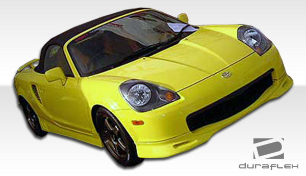 2000-2002 Toyota MRS MR2 Spyder Duraflex TD3000 Body Kit - 4 Piece - Includes TD3000 Front Lip Under Spoiler Air Dam (100206) TD3000 Rear Lip Under Spoiler Air Dam (100207) TD3000 Side Skirts Rocker Panels (100208)