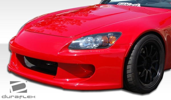 2000-2009 Honda S2000 Duraflex A-Sport Wide Body Kit - 14 Piece - Includes A-Sport Front Bumper Cover (105918) A-Sport Side Splitters (105919) A-Sport Rear Bumper Cover (105920) A-Sport Front Fenders (105921) A-Sport Rear Fender Flares (105922)