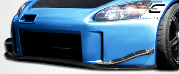 2000-2009 Honda S2000 Carbon Creations Type JS Front Under Spoiler Air Dam Lip Splitter - 1 Piece