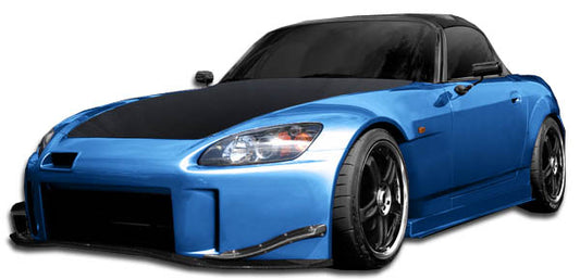 2000-2009 Honda S2000 Duraflex Type JS Body Kit - 5 Piece - Includes JS Front Bumper Cover (105023) JS Front Splitter (105024) JS Side Skirts Rocker Panels (105025) JS Rear Bumper Cover (105026)