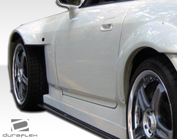 2000-2009 Honda S2000 Duraflex JS Body Kit - 7 Piece - Includes JS Front Fumper (105023) JS Front Splitter (105024) JS Side Skirts Rocker Panels (105025) JS Rear Bumper Cover (105026) JS Fenders (105027)