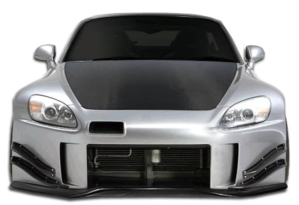 2000-2009 Honda S2000 Duraflex Type JS Front Bumper Kit - 2 Piece - Includes Type JS Front Bumper (105023) with Splitter (105024)