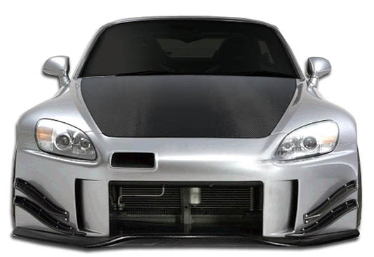 2000-2009 Honda S2000 Duraflex Type JS Front Bumper Kit - 2 Piece - Includes Type JS Front Bumper (105023) with Splitter (105024)