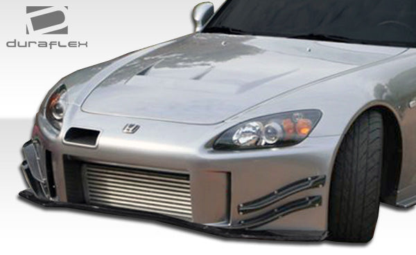 2000-2009 Honda S2000 Duraflex JS Body Kit - 7 Piece - Includes JS Front Fumper (105023) JS Front Splitter (105024) JS Side Skirts Rocker Panels (105025) JS Rear Bumper Cover (105026) JS Fenders (105027)