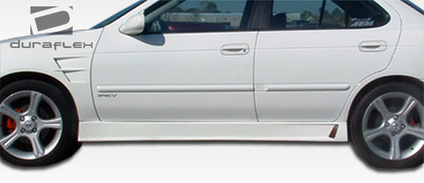 2004-2006 Nissan Sentra Duraflex B-2 Body Kit - 4 Piece - Includes B-2 Front Bumper Cover (103314) B-2 Rear Bumper Cover (103315) B-2 Side Skirts Rocker Panels (100147)