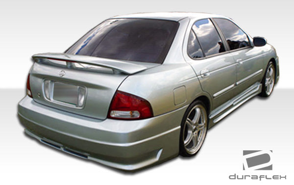 2004-2006 Nissan Sentra Duraflex R34 Body Kit - 4 Piece - Includes R34 Front Bumper Cover (100595) B-2 Rear Bumper Cover (103315) R34 Side Skirts Rocker Panels (100154)