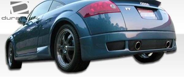 2000-2006 Audi TT 8N Duraflex Type A Body Kit - 5 Piece - Includes Type A Front Lip Under Spoiler Air Dam (105308) R-1 Side Skirts Rocker Panels (102430) R-1 Rear Lip Under Spoiler Air Dam (102429) Type A Rear Wing Trunk Lid Spoiler (105309)