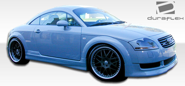 2000-2006 Audi TT 8N Duraflex RS4 Body Kit - 4 Piece - Includes RS4 Front Lip Under Spoiler Air Dam (102431) R-1 Rear Lip Under Spoiler Air Dam (102429) R-1 Side Skirts Rocker Panels (102430)