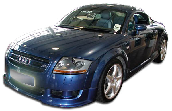 2000-2006 Audi TT 8N Duraflex Type A Body Kit - 4 Piece - Includes Type A Front Lip Under Spoiler Air Dam (105308) R-1 Side Skirts Rocker Panels (102430) R-1 Rear Lip Under Spoiler Air Dam (102429)