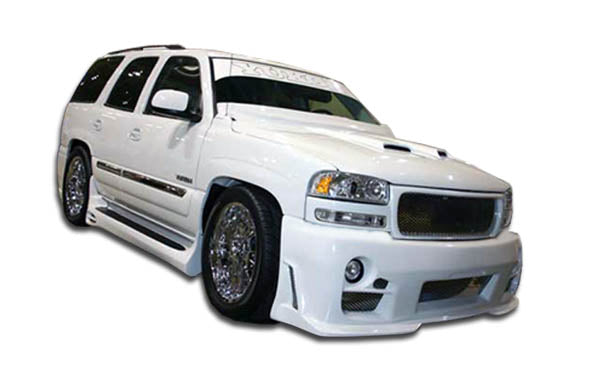 2000-2006 GMC Yukon XL Duraflex Platinum Body Kit - 6 Piece - Includes Platinum Front Bumper Cover (100057) Platinum Rear Bumper Cover (100345) Platinum Side Skirts Rocker Panels (100346)