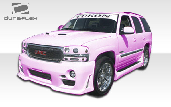 2000-2006 Chevrolet Tahoe Duraflex Platinum Body Kit - 4 Piece - Includes Platinum Front Bumper Cover (100016) Platinum Rear Bumper Cover (100017) Platinum Side Skirts Rocker Panels (100018)