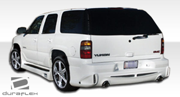 2001-2006 GMC Yukon Denali XL Duraflex Platinum Body Kit - 6 Piece - Includes Platinum Front Bumper Cover (100342) Platinum Rear Bumper Cover (100345) Platinum Side Skirts Rocker Panels (100346)