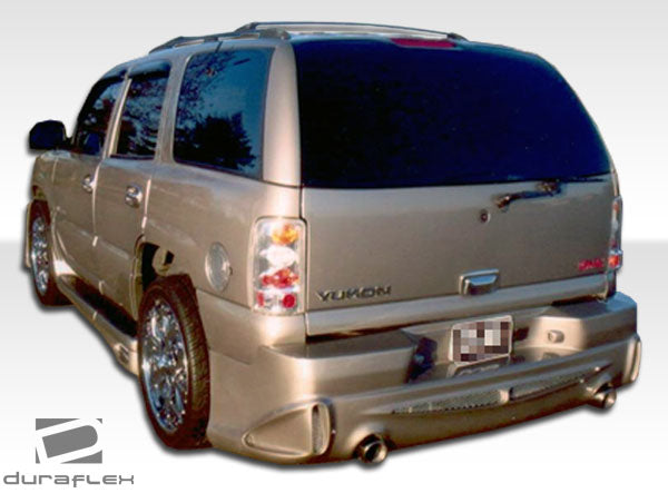 2000-2006 GMC Yukon XL Duraflex Platinum Body Kit - 6 Piece - Includes Platinum Front Bumper Cover (100057) Platinum Rear Bumper Cover (100345) Platinum Side Skirts Rocker Panels (100346)