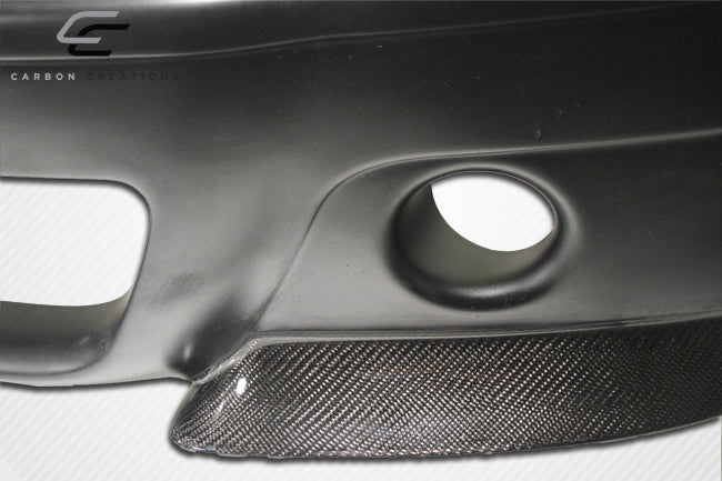 2001-2006 BMW M3 E46 Carbon Creations CSL Look Body Kit - 2 Piece - Includes Carbon Creations CSL Look Front Bumper Cover (105346) CSL Look Rear Diffuser (105347)