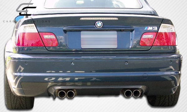 2001-2006 BMW M3 E46 2DR Carbon Creations CSL Look Rear Diffuser - 1 Piece
