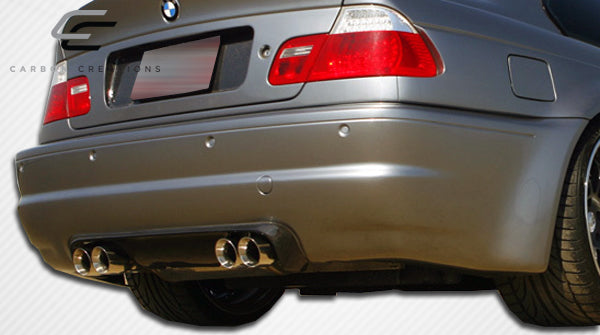 2001-2006 BMW M3 E46 2DR Carbon Creations CSL Look Rear Diffuser - 1 Piece