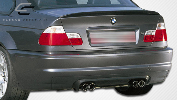 2001-2006 BMW M3 E46 2DR Carbon Creations CSL Look Rear Diffuser - 1 Piece