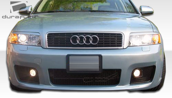 2002-2005 Audi A4 B6 Duraflex OTG Body Kit - 4 Piece - Includes OTG Front Bumper Cover (103223) OTG Rear Under Spoiler Air Dam (102245) and OTG Side Skirts Rocker Panels (103224)