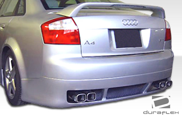 2002-2005 Audi A4 B6 Duraflex RS4 Body Kit (euro spec) - 4 Piece - Includes RS4 Style Front Bumper Cover (100291) R-1 Rear Under Spoiler Air Dam (100289) and R-1 Side Skirts Rocker Panels (100290)