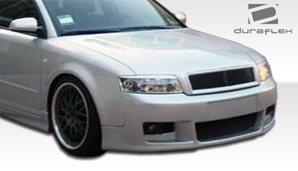 2002-2005 Audi A4 B6 Duraflex RS4 Body Kit (euro spec) - 4 Piece - Includes RS4 Style Front Bumper Cover (100291) R-1 Rear Under Spoiler Air Dam (100289) and R-1 Side Skirts Rocker Panels (100290)