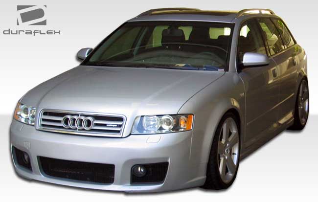 2002-2008 Audi A4 B6 B7 S4 4DR Wagon Duraflex OTG Side Skirts Rocker Panels - 2 Piece