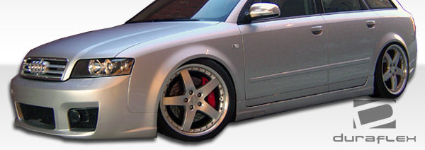 2002-2008 Audi A4 B6 B7 S4 4DR Wagon Duraflex OTG Side Skirts Rocker Panels - 2 Piece