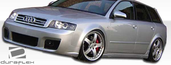 2002-2008 Audi A4 B6 B7 S4 4DR Wagon Duraflex OTG Side Skirts Rocker Panels - 2 Piece