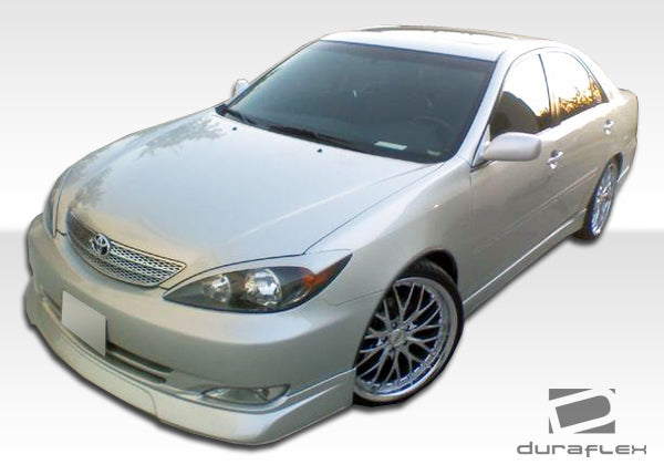 2002-2004 Toyota Camry Duraflex Vortex Body Kit - 5 Piece - Includes Vortex Front Lip Under Spoiler Air Dam (104216) Vortex Rear Add On Bumper Spat Extensions (104218) Vortex Side Skirts Rocker Panels (104217)