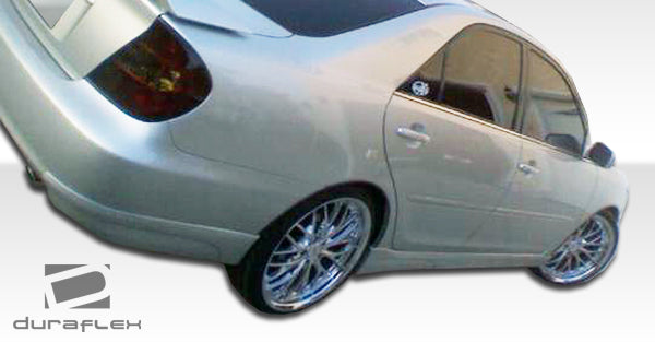 2002-2004 Toyota Camry Duraflex Vortex Body Kit - 5 Piece - Includes Vortex Front Lip Under Spoiler Air Dam (104216) Vortex Rear Add On Bumper Spat Extensions (104218) Vortex Side Skirts Rocker Panels (104217)